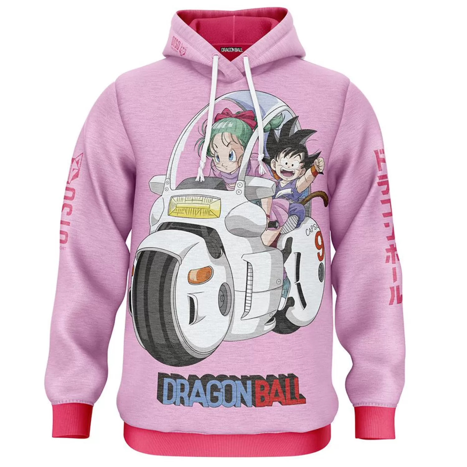 OTSO Hoodies>Sweatshirt - Dragon Ball Bulma