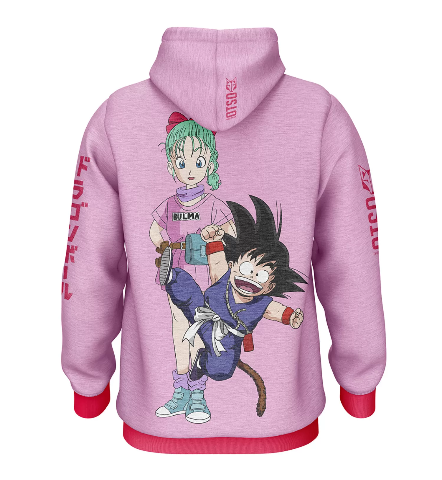 OTSO Hoodies>Sweatshirt - Dragon Ball Bulma