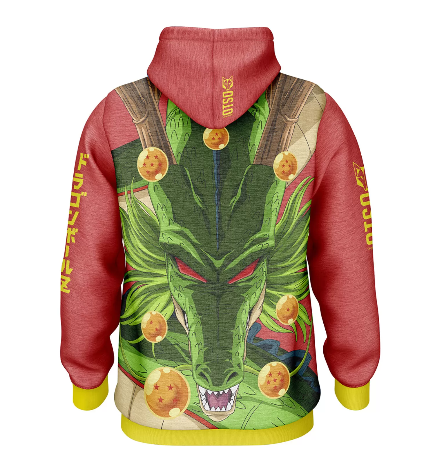 OTSO Hoodies>Sweatshirt - Dragon Ball Z Goku Shenron