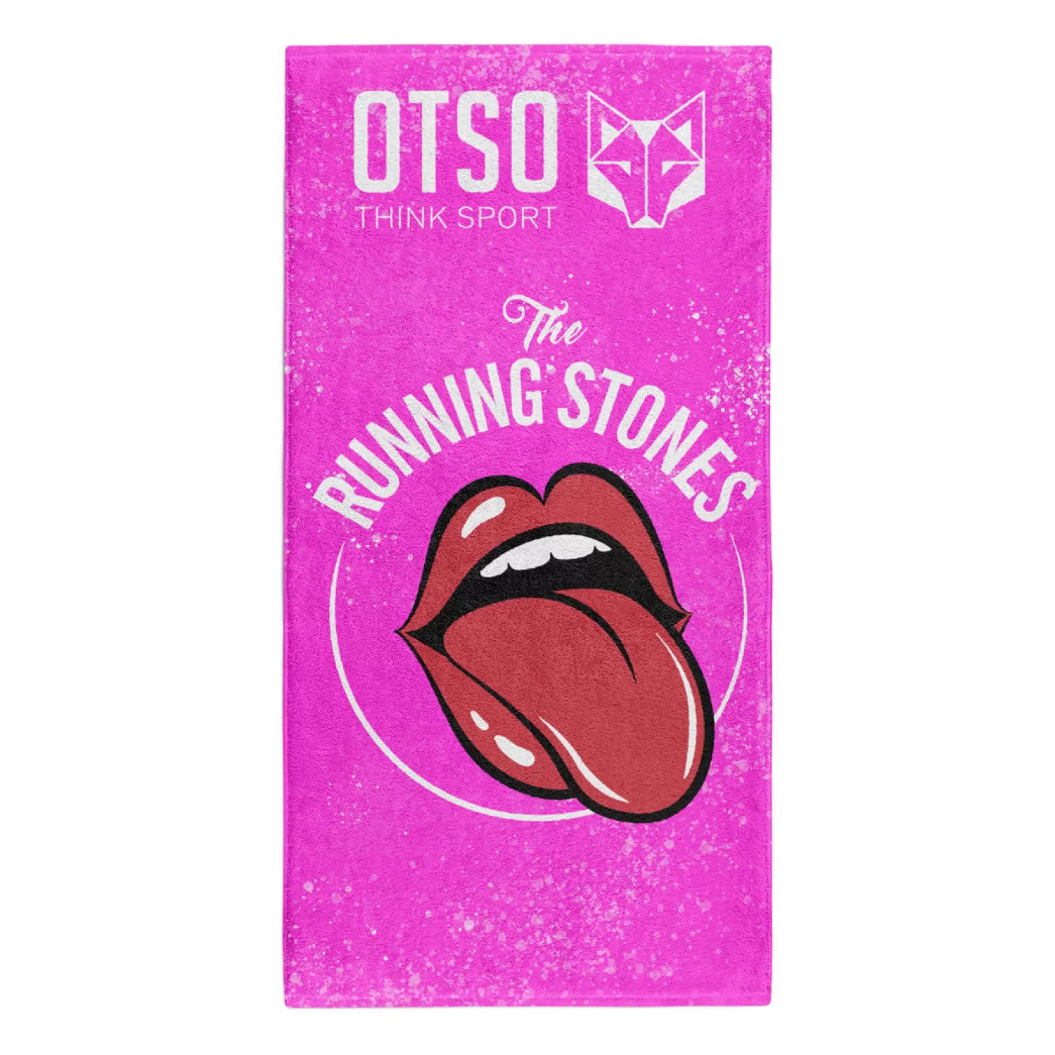 OTSO Microfiber Towels>Toalla de microfibra - Running Stones Pink