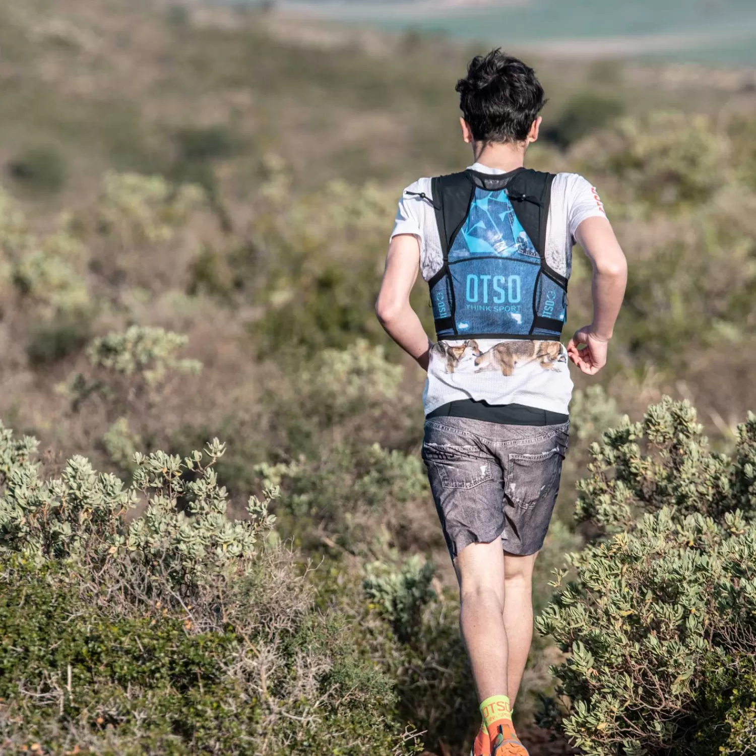 OTSO Trail Running Backpacks | Running Backpacks>Trail Running Backpack Blue Jeans