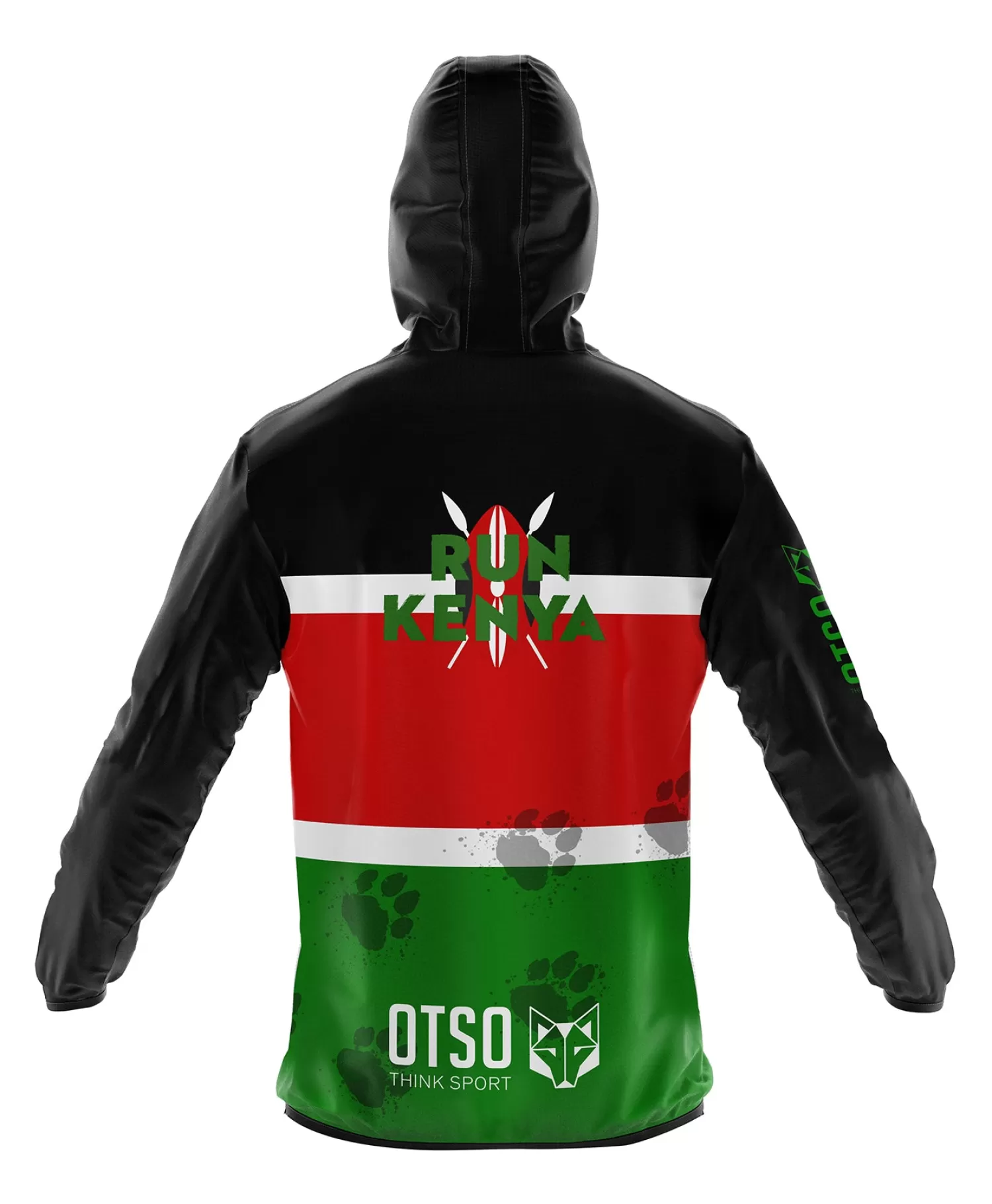 OTSO Running Jacket>Unisex Running Jacket - Kenya