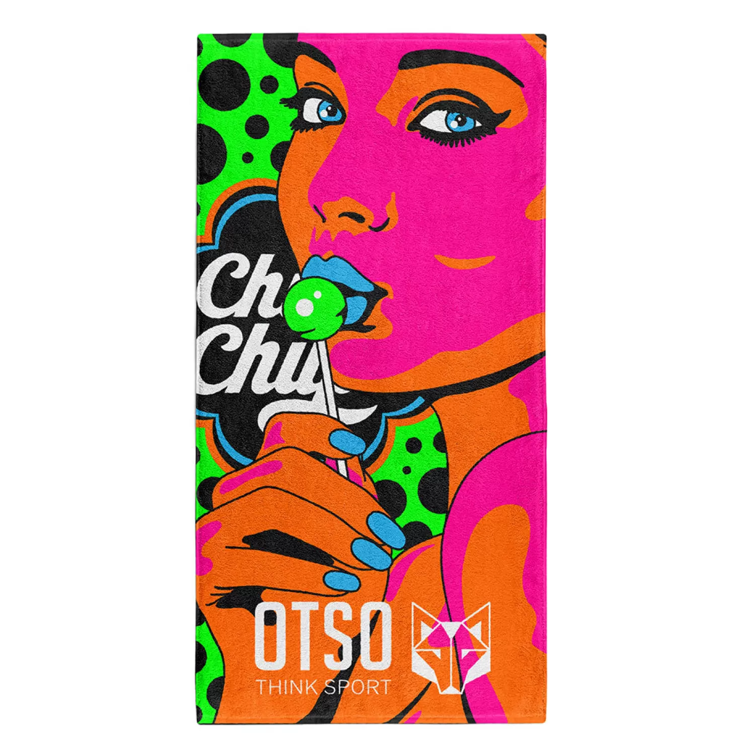 OTSO Microfiber Towels>Warhool Chupa Chups Microfiber Towel