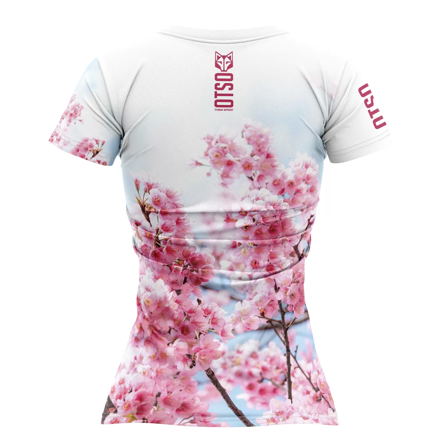 Women OTSO Women's Short Sleeve Shirts>Women's Short Sleeve Shirt Almond Blossom -