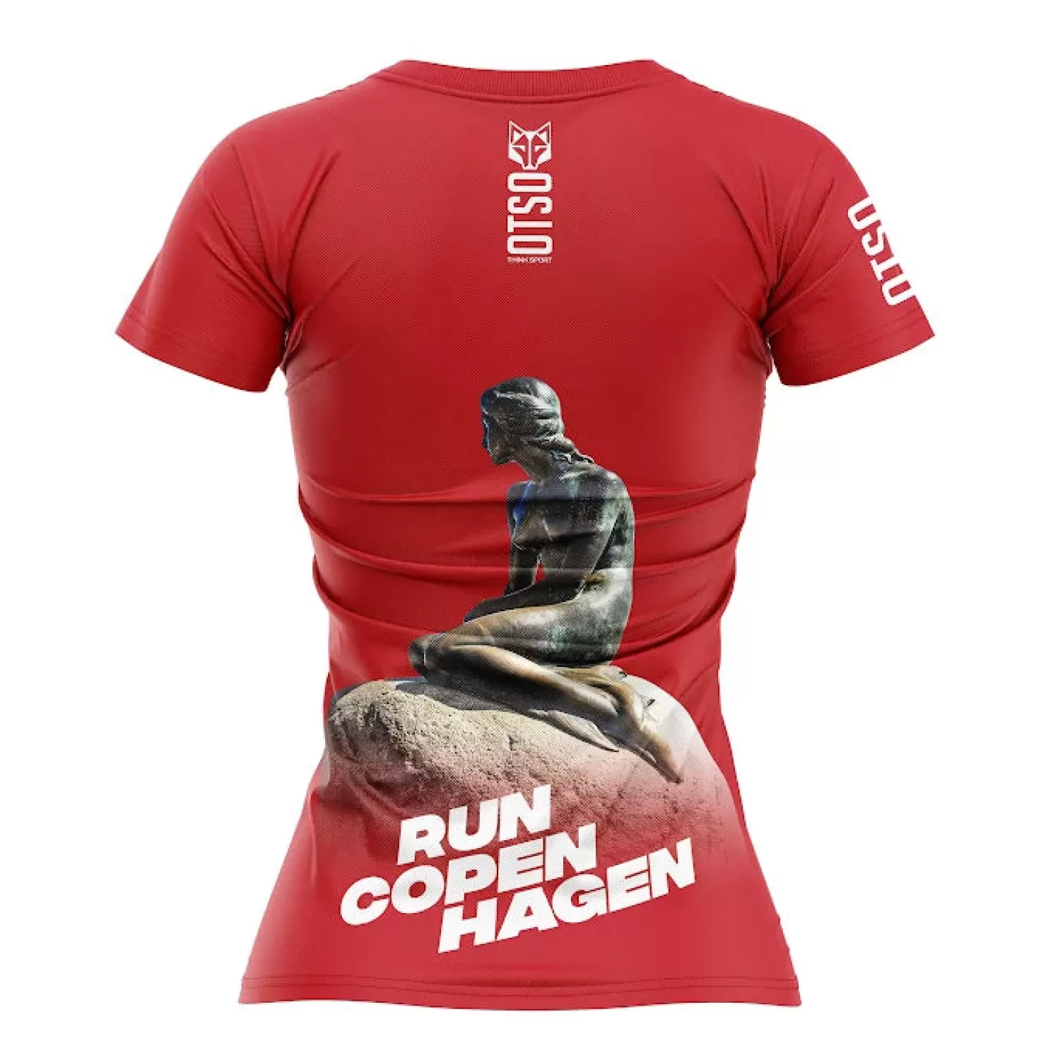 Women OTSO Women's Short Sleeve Shirts>Women's Short Sleeve Shirt Run Copenhagen -