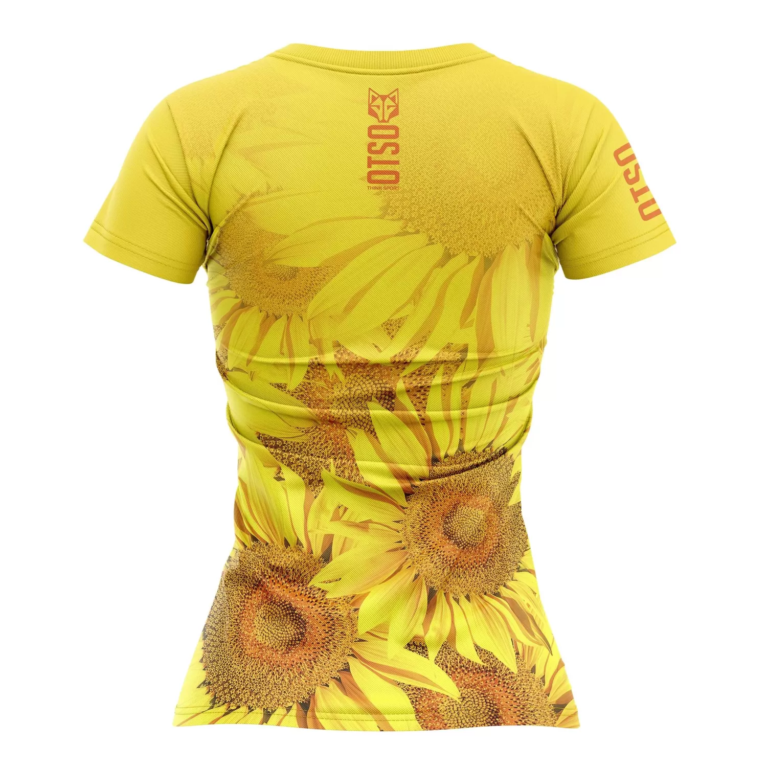 Women OTSO Women's Short Sleeve Shirts>Women's Short Sleeve Shirt Sunflower -