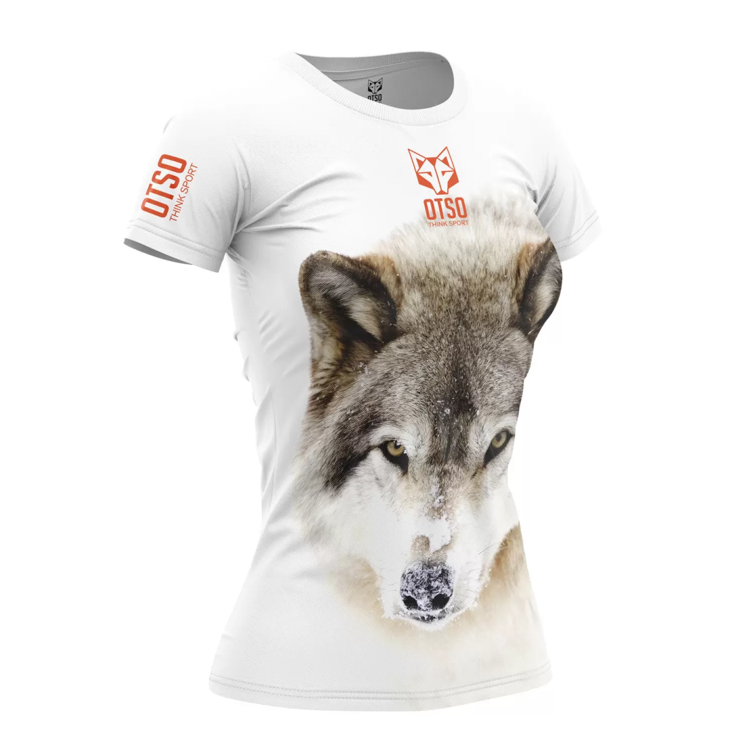 Women OTSO Women's Short Sleeve Shirts>Women's Short Sleeve Shirt Wolf -