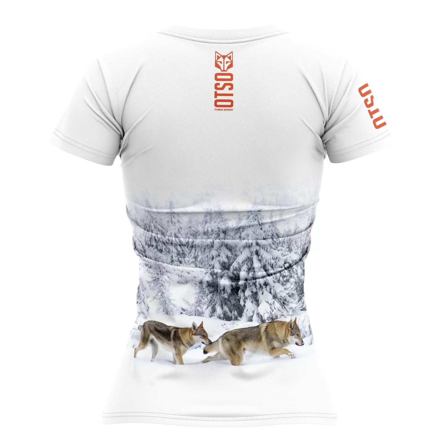 Women OTSO Women's Short Sleeve Shirts>Women's Short Sleeve Shirt Wolf -