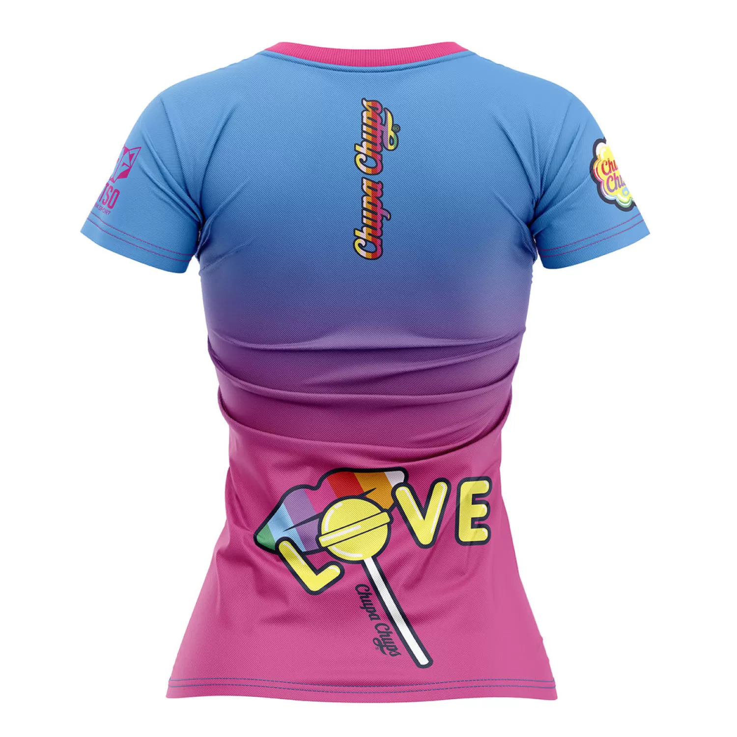 Women OTSO Women's Short Sleeve Shirts>Women's short sleeve t-shirt - Chupa Chups Love