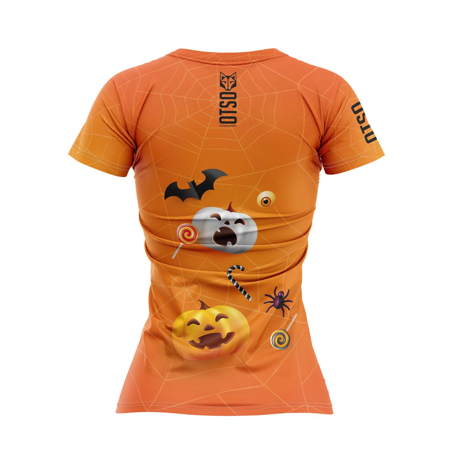 Women OTSO Women's Short Sleeve Shirts>Women's short sleeve t-shirt - Halloween (Outlet)