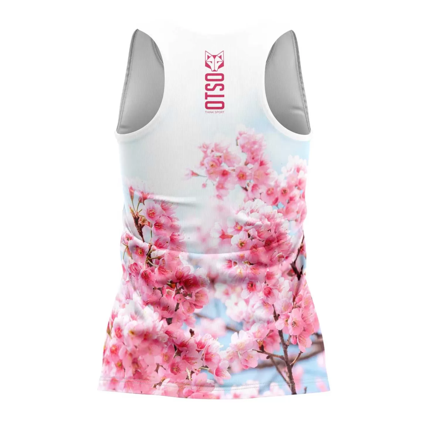 Women OTSO Women's Tanks>Women's Singlet Almond Blossom -