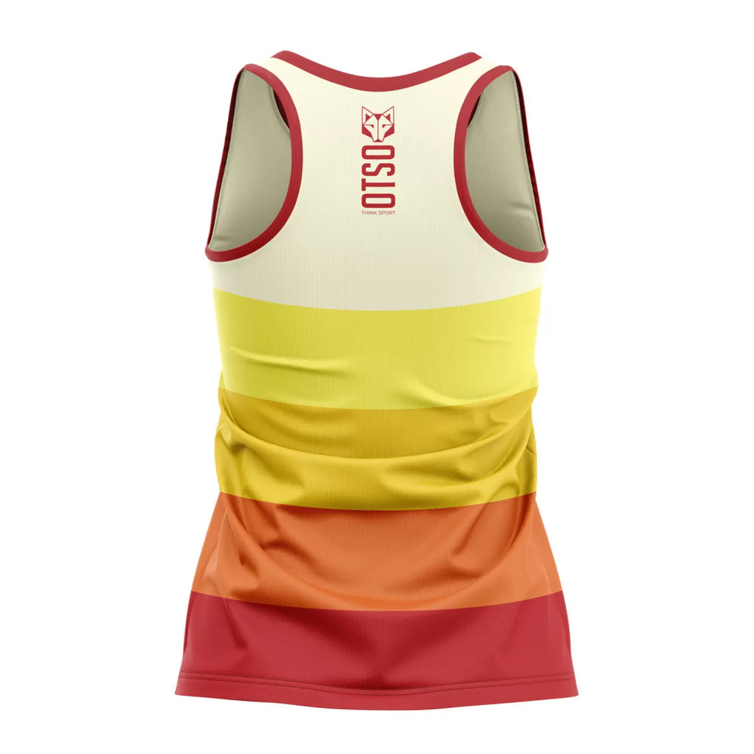 Women OTSO Women's Tanks>Women's Singlet Orange -