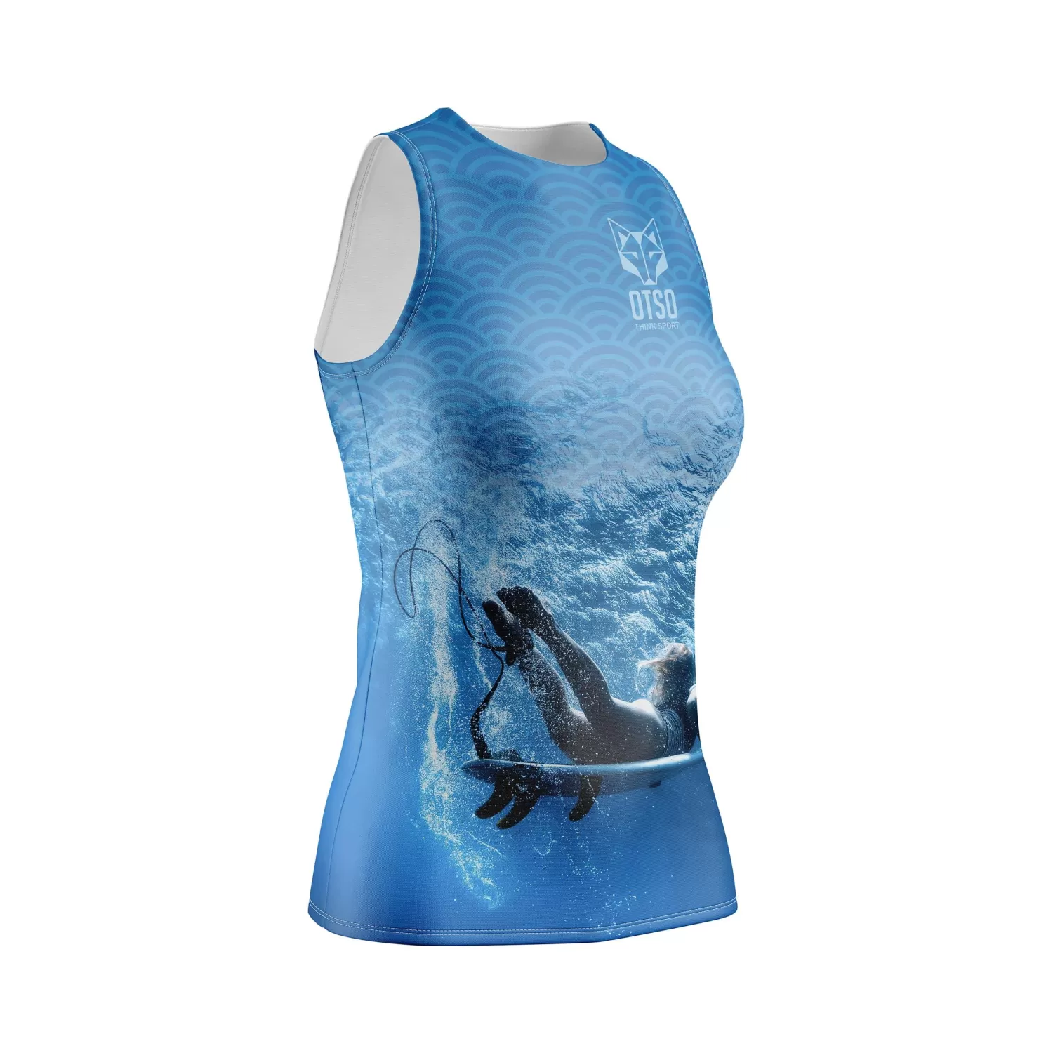 Women OTSO Women's Tanks>Women's Singlet Surf -