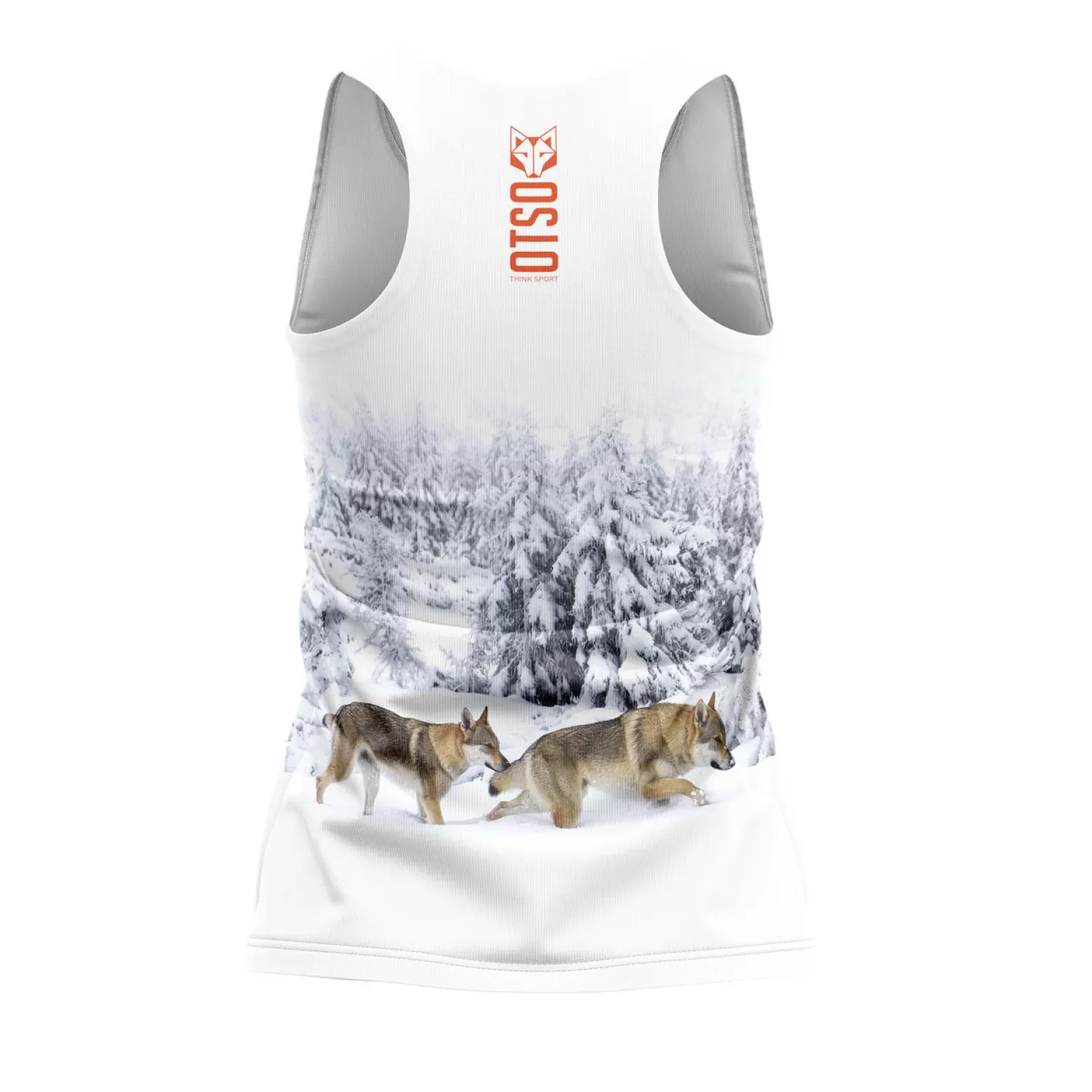 Women OTSO Women's Tanks>Women's Singlet Wolf -