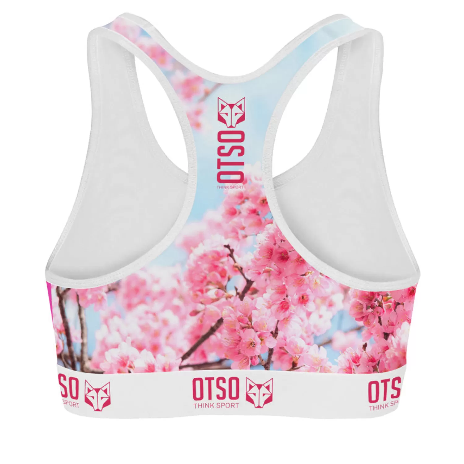 OTSO Tops>Women's Sports Top Almond Blossom