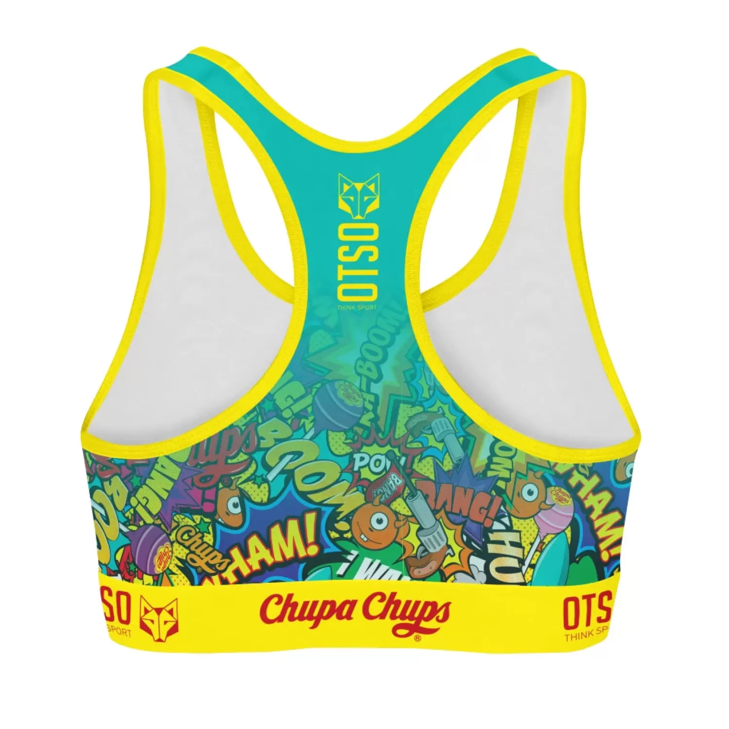 OTSO Tops>Women's Sports Top Chupa Chups Comic