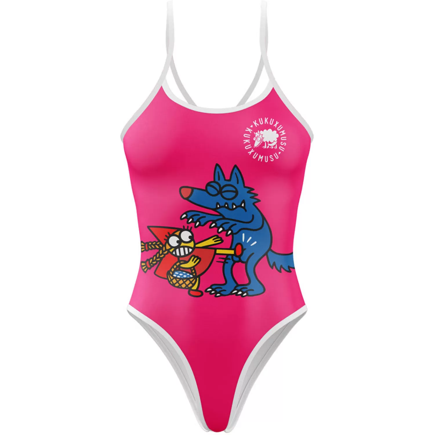 Women OTSO Women's Swimsuits>Women's swimsuit - Kukuxumusu F*ck You!