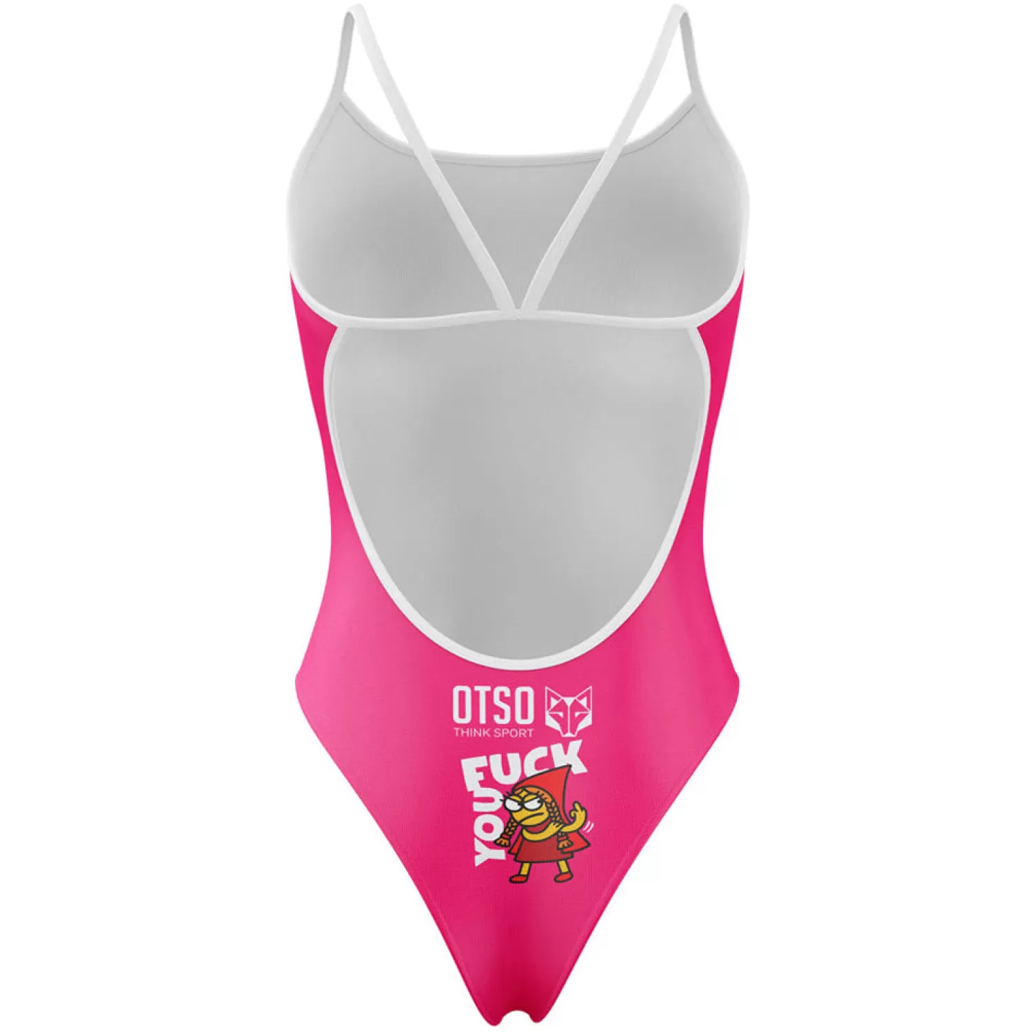 Women OTSO Women's Swimsuits>Women's swimsuit - Kukuxumusu F*ck You!