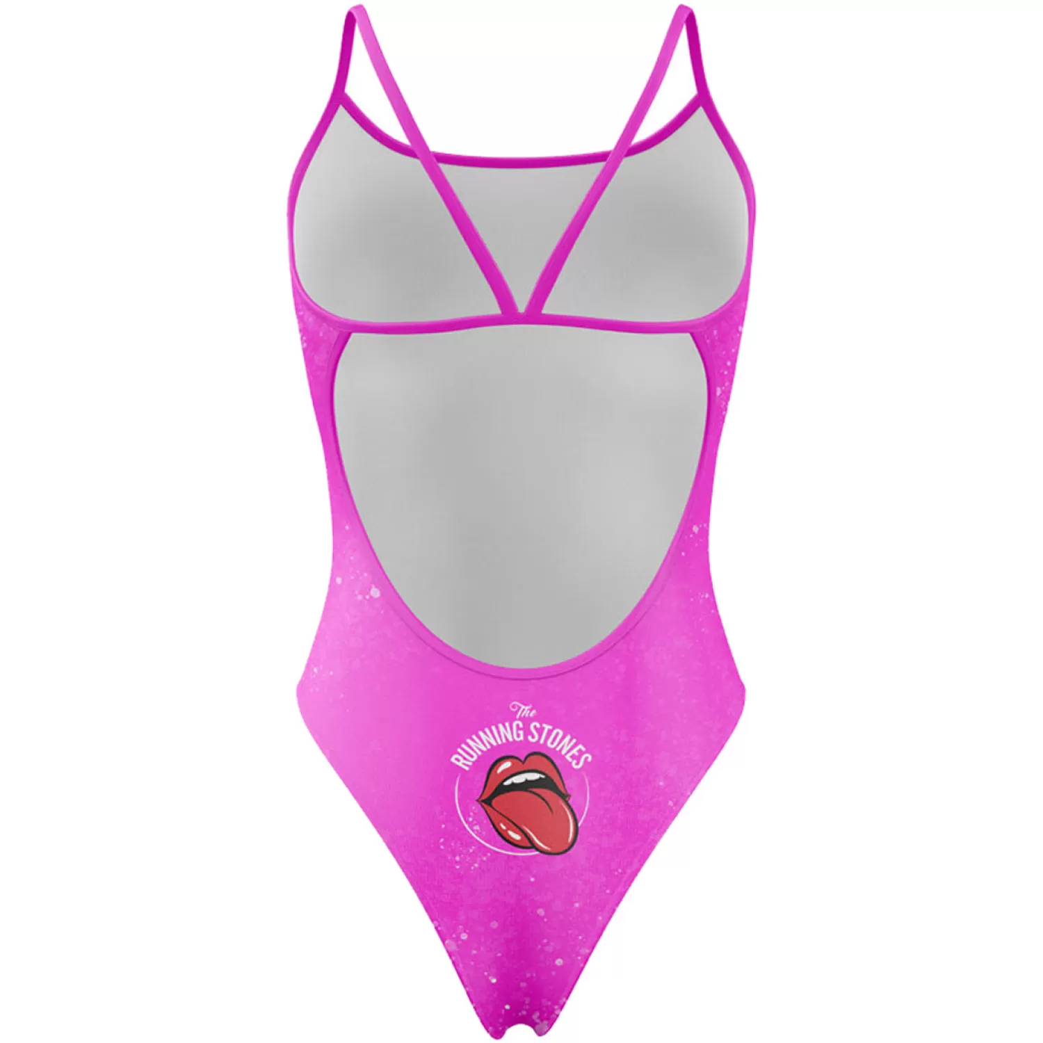 Women OTSO Women's Swimsuits>Women's swimsuit - Running Stones Pink