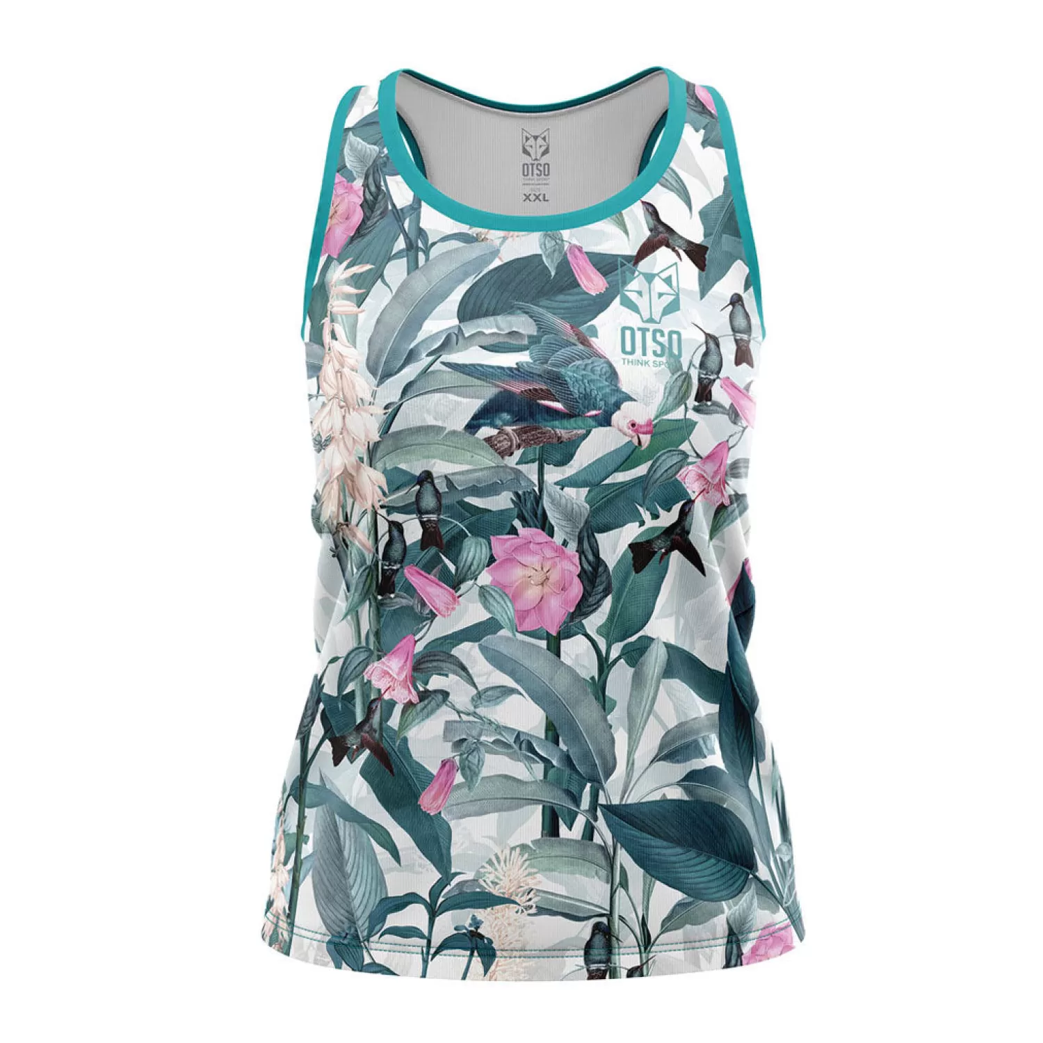 Women OTSO Women's Tanks>Women's Tank Top - Garden