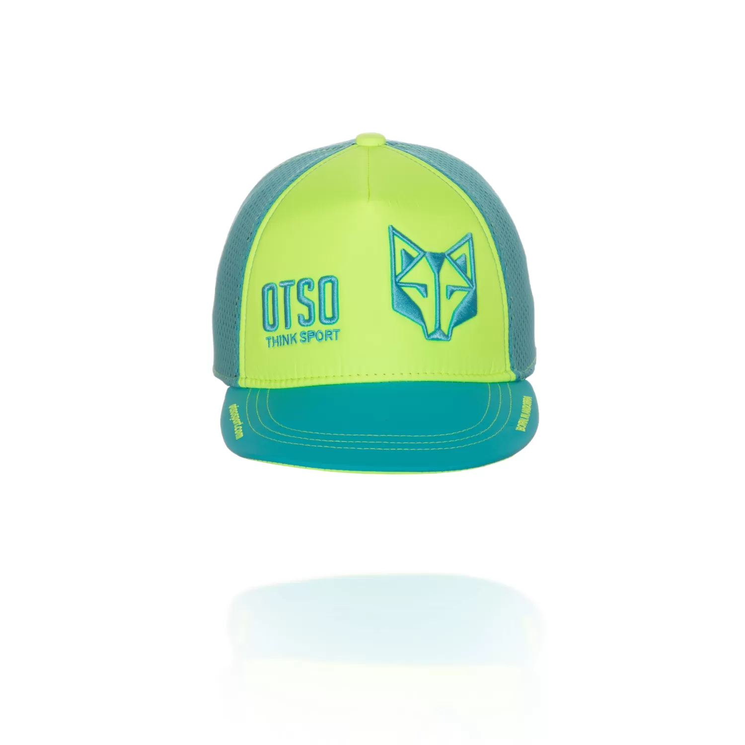 OTSO Snapback Caps | Running Caps>Yellow & Light Blue Snapback Cap